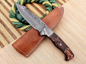 New Hand Made Damascus GUT HUK Bush Craft Hunting Knife